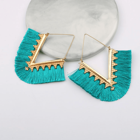 Turquoise / Gold-