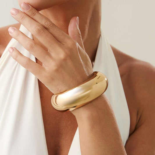 Goldtone Bangle Bracelet