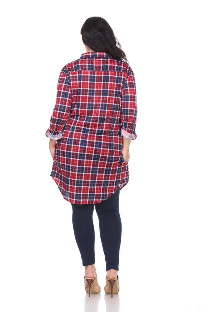 Burgundy/Blue-