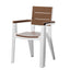 White / Teak Brown