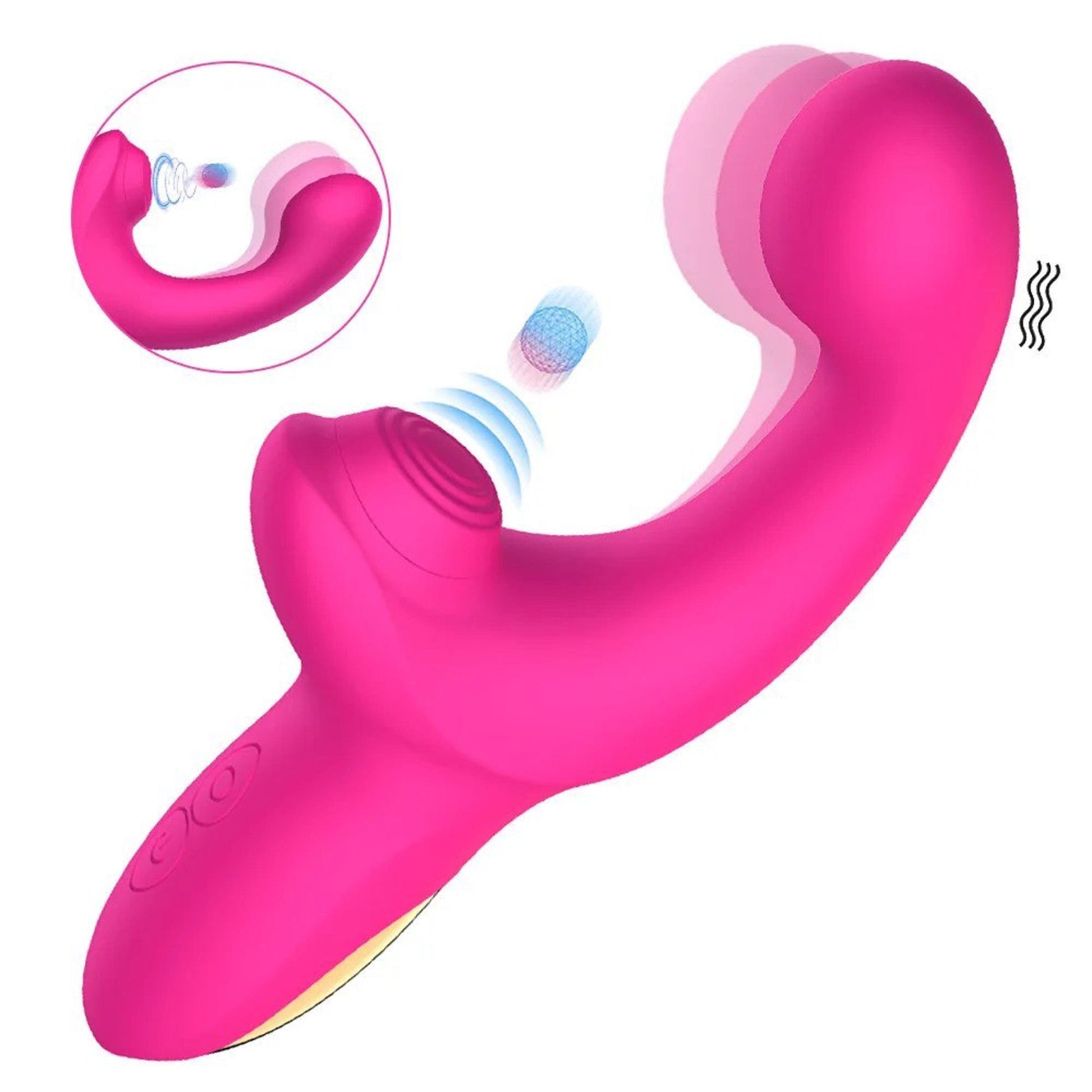 Blissed Dual-Action Clitoral Suction & G-Spot Vibrator Double Stimul Zulily Blissed Dual-Action Clitoral Suction & G-Spot Vibrator Double Stimul Zulily