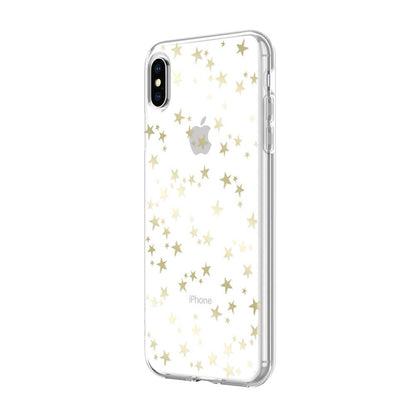 Incipio Design Series Case for Iphone Xs Max (6.5") with Stylish Prints and Clear Cover Protective Design - Stars