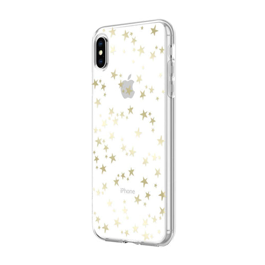 Incipio Design Series Case for Iphone Xs Max (6.5") with Stylish Prints and Clear Cover Protective Design - Stars