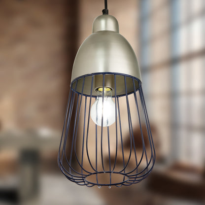 Dark Blue/Silver/Black-