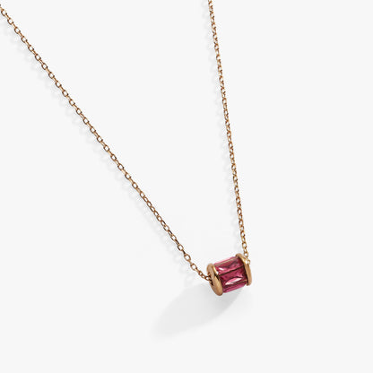 October Birthstone Precious Pendant Necklace