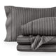 Pinstripe - Grey/White