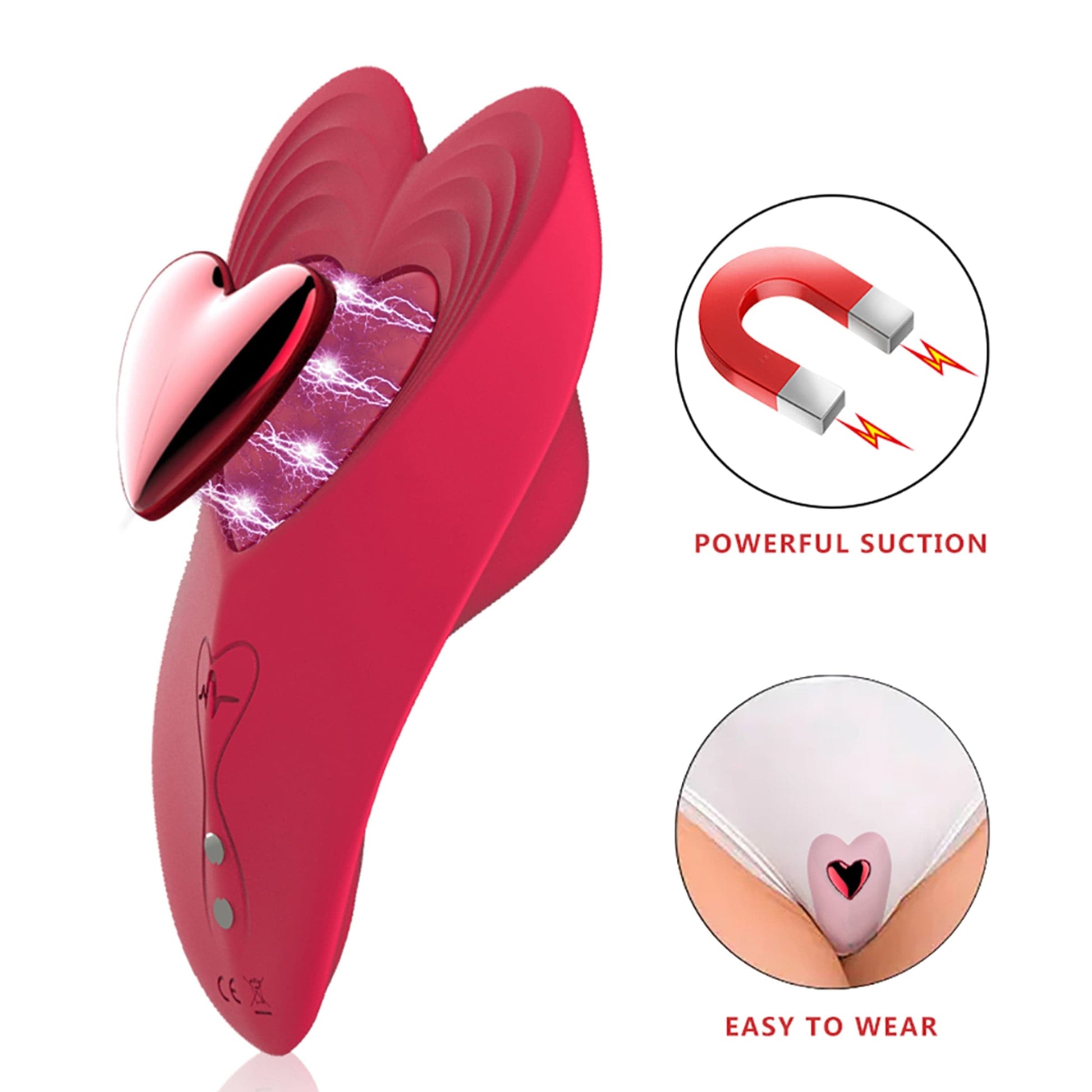 Blissed NYC Heart-Shaped Wearable Vibrator With App Control Zulily Blissed NYC Heart-Shaped Wearable Vibrator With App Control Zulily