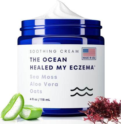The Ocean Healed My Eczema by HBTO, 4 Oz Soothing Cream