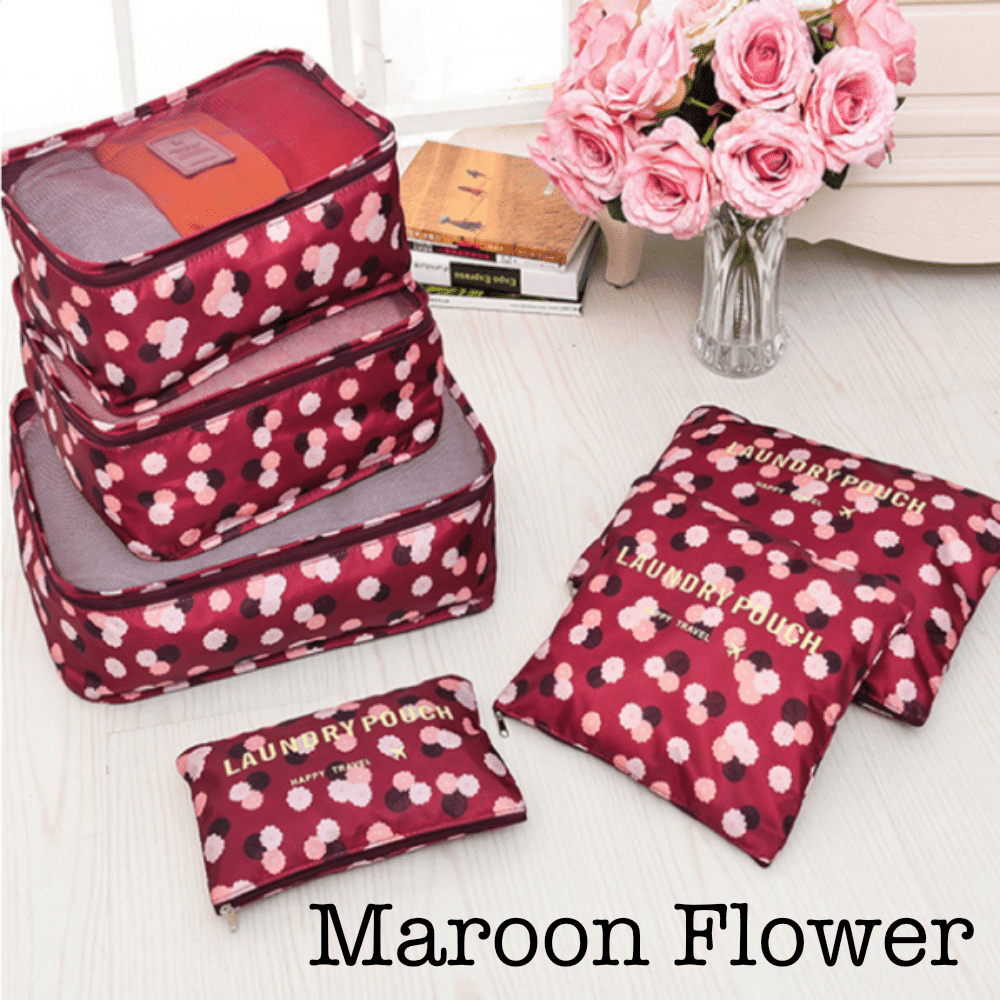 Threaded Pear 6 Piece Travel Organizer