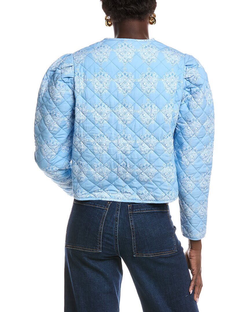MEDALLION FLORAL PRINT-