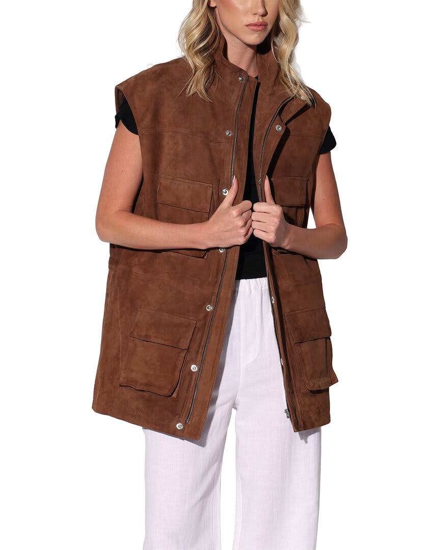 CHESTNUT SUEDE-