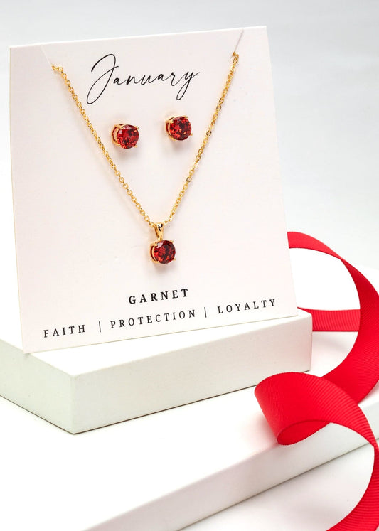 Gold Garnet - January-