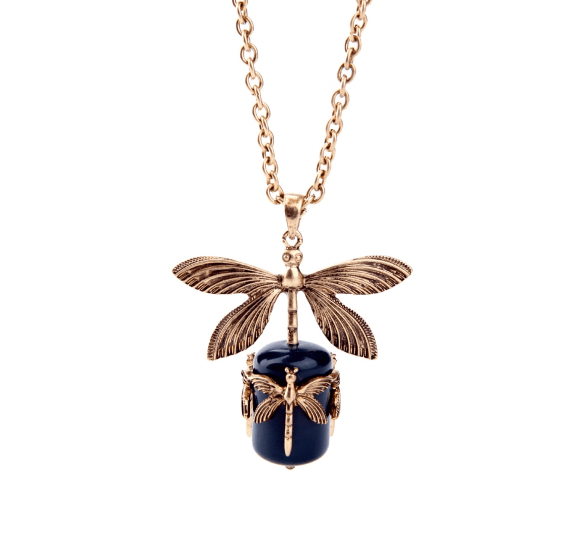 Navy / Brass-