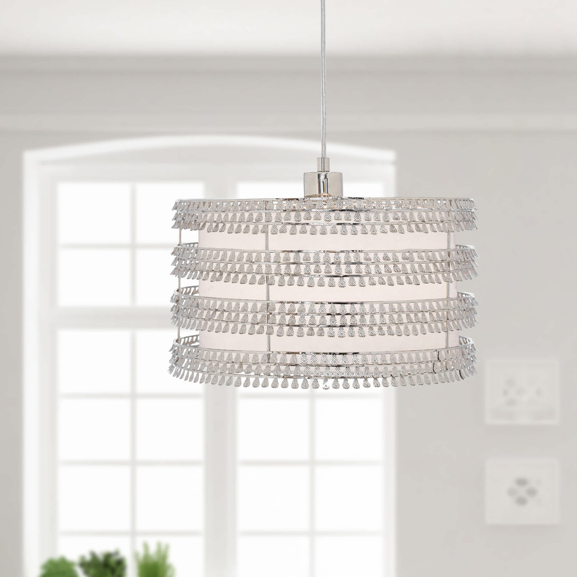 Silver/White-