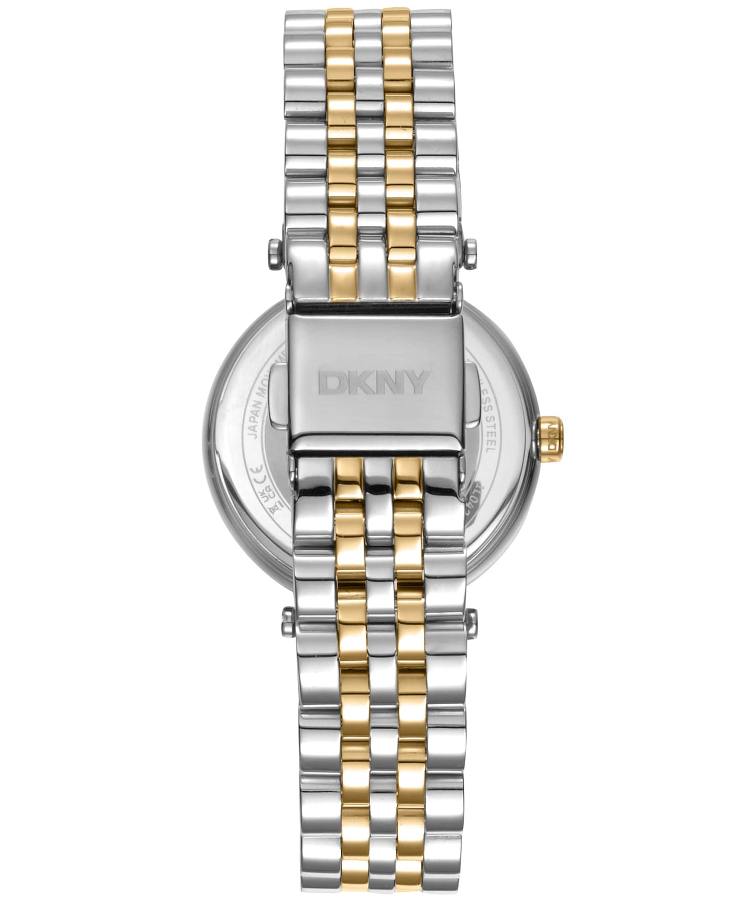 Dk1l042m0065 EVENING Essential Glitz Two Tone Silver & Gold Women's Watch