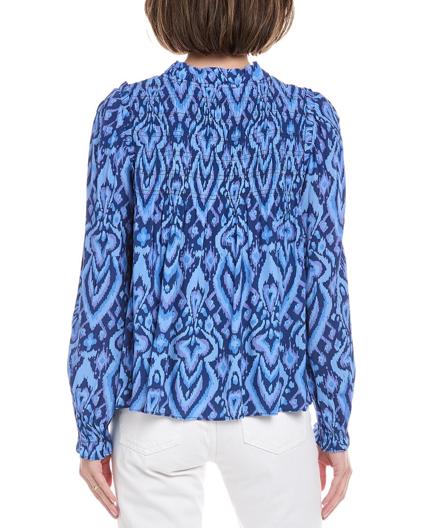 BLUE MULTI IKAT PRINT-