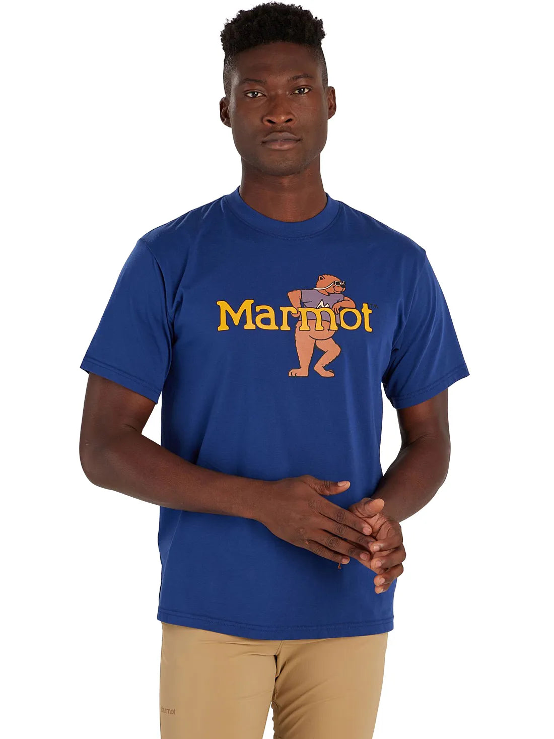 Marmot Men's Leaning Marty Ss Short Sleeve T-Shirt Tee Shirt