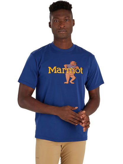 Marmot Men's Leaning Marty Ss Short Sleeve T-Shirt Tee Shirt