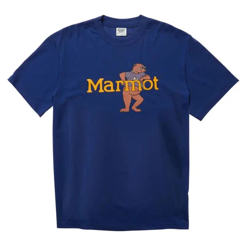 Marmot Men's Leaning Marty Ss Short Sleeve T-Shirt Tee Shirt