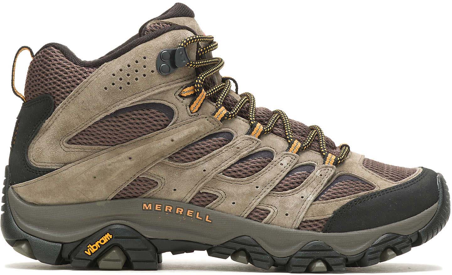 Merrell Moab 3 Mid Mens Walnut