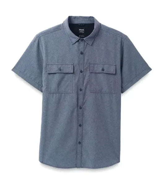 Prana Men's Lost Sol Ss Regular Fit Upf 30+ Shirt