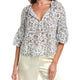 ECRU/LAVA AZALEA CHINTZ