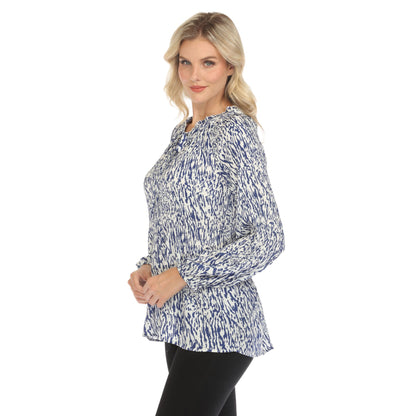 White Blue-