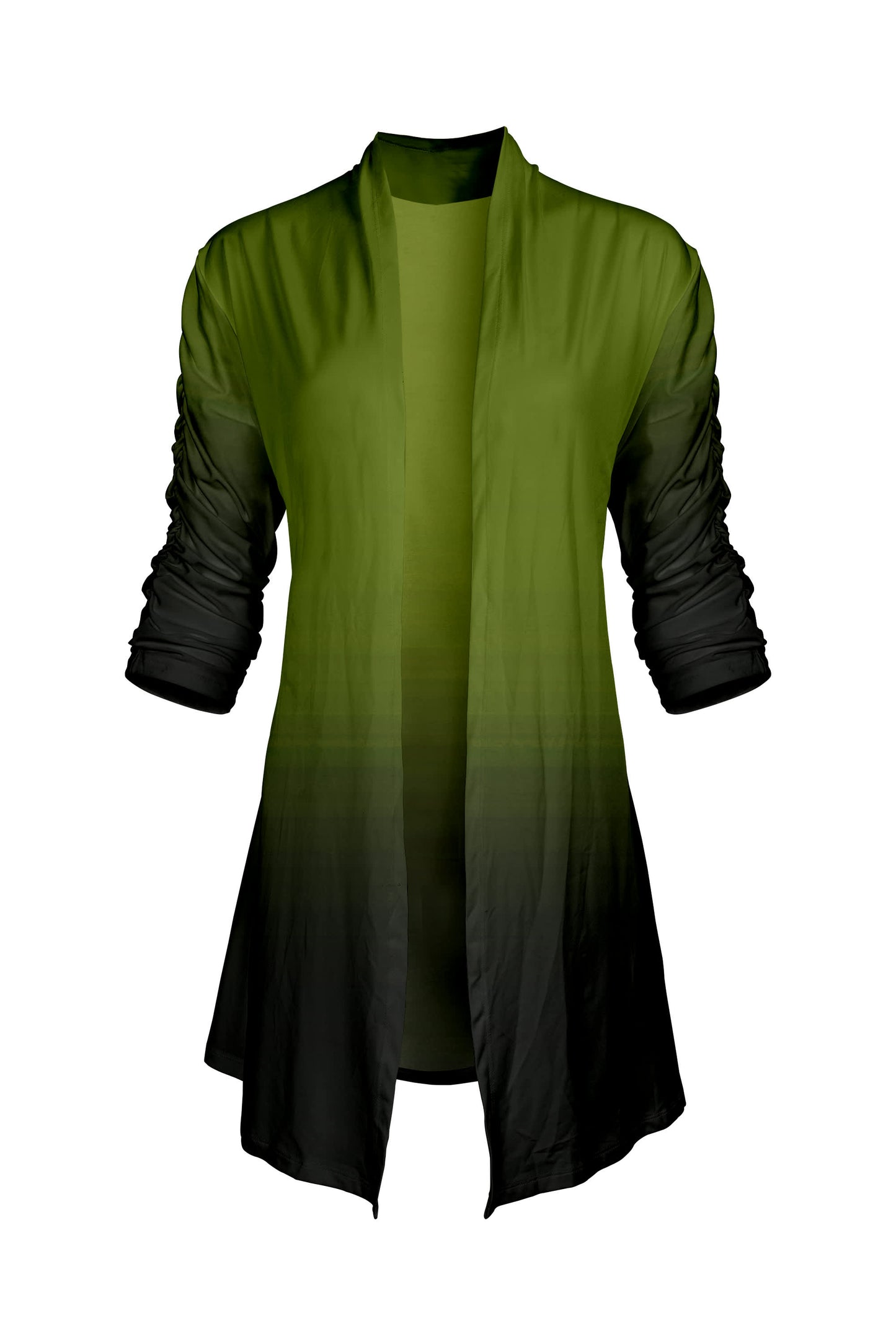Green Black Ombre-