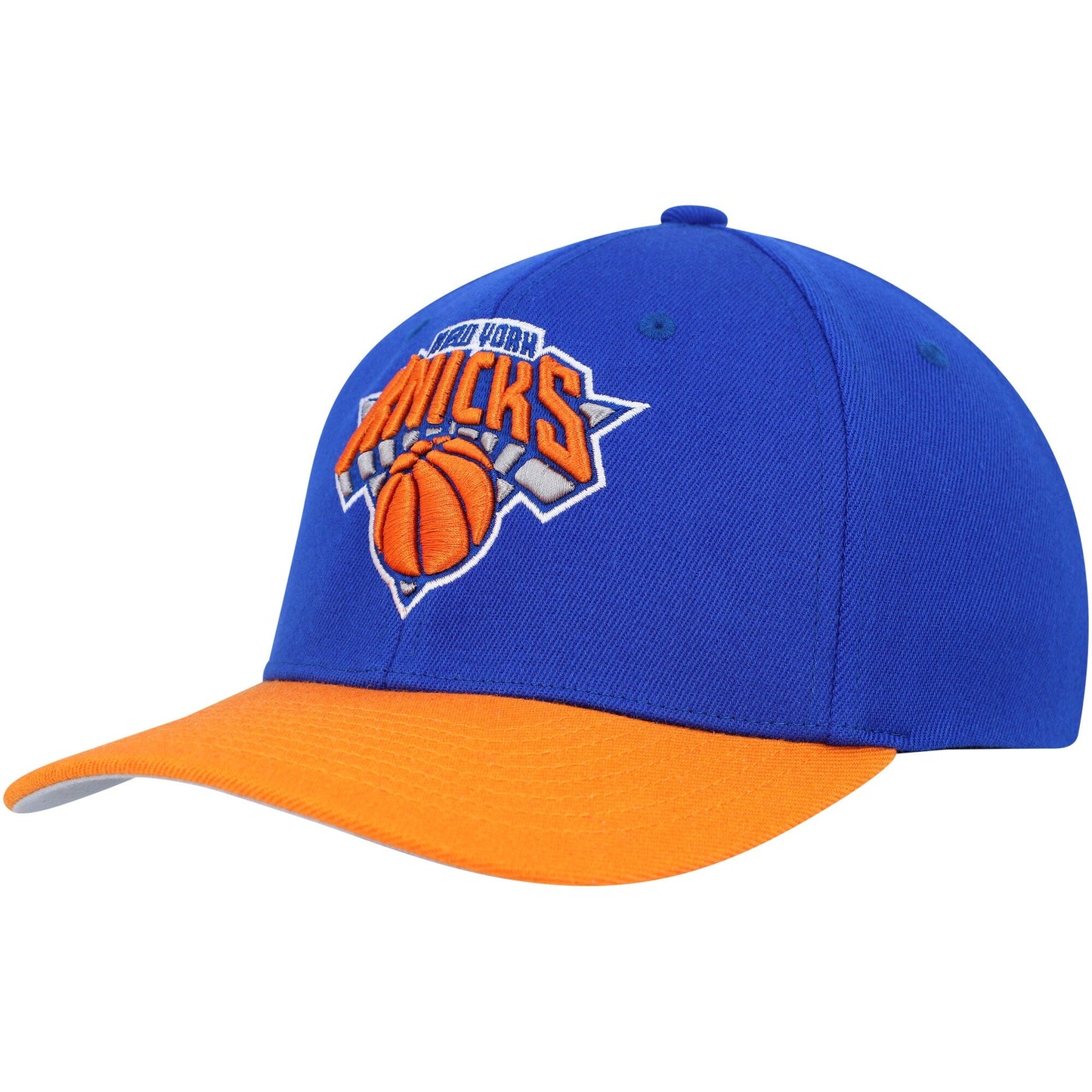 Mitchell & Ness Men's NBA Team 2 Tone 2.0 Stretch Snapback NBA Knicks Snapback Caps