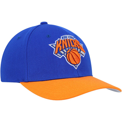 Mitchell & Ness Men's NBA Team 2 Tone 2.0 Stretch Snapback NBA Knicks Snapback Caps