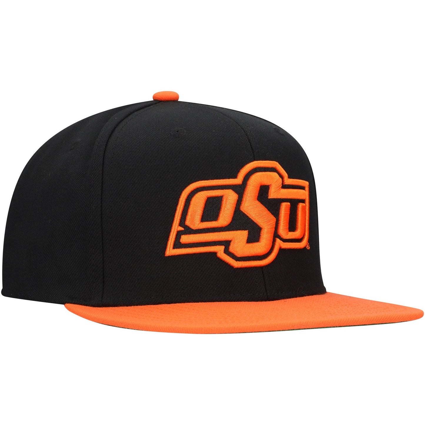 Men's Mitchell & Ness Ncaa Team 2 Tone 2.0 Snapback Oklahoma State Cowboys
