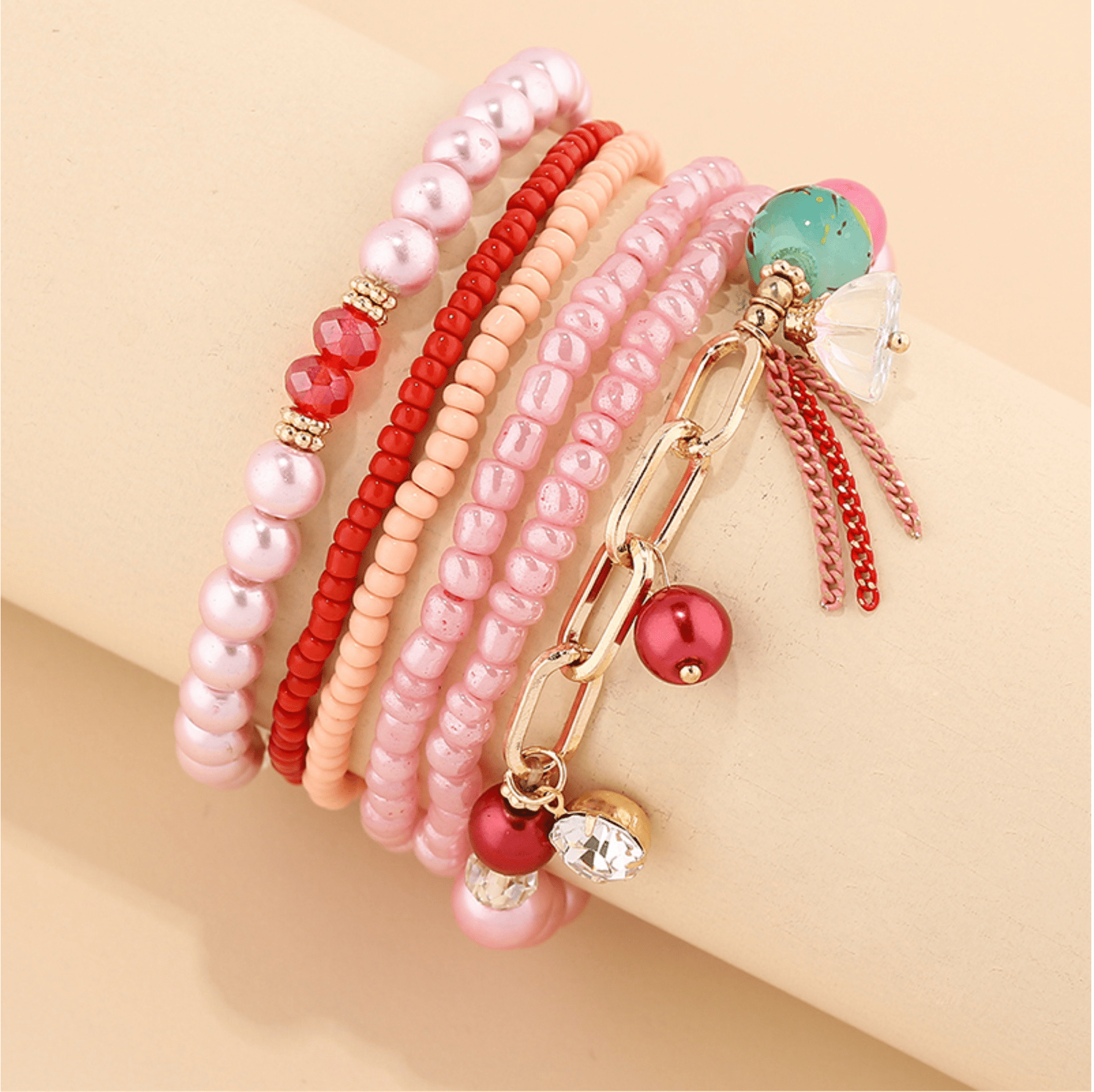 Pink / Red-