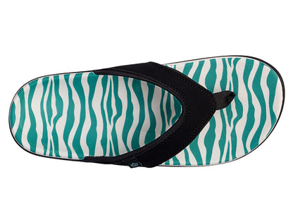 TEAL ZEBRA -