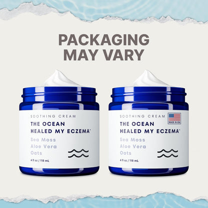 The Ocean Healed My Eczema by HBTO, 4 Oz Soothing Cream