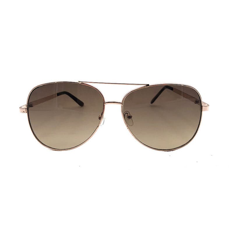Brown Aviator Style-