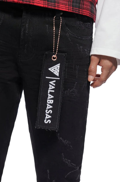 Valabasas Outlawed Stacked Jet Black - Jet Black