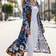 Navy Rust Floral Patchwork