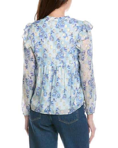 FALLING VIOLETS PRINT-