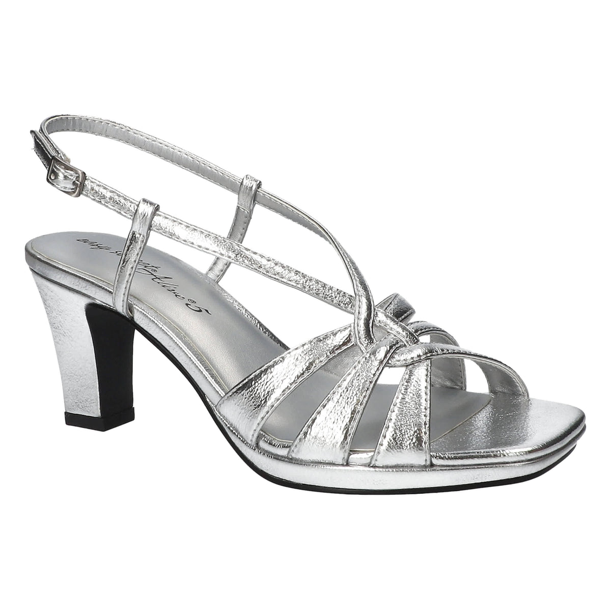 Silver Crinkled-