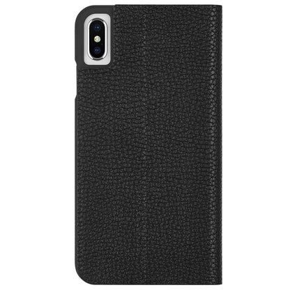 Case-Mate - Iphone Xs Max Wallet Case - Barely There Folio - Iphone 6.5 - Black Folio