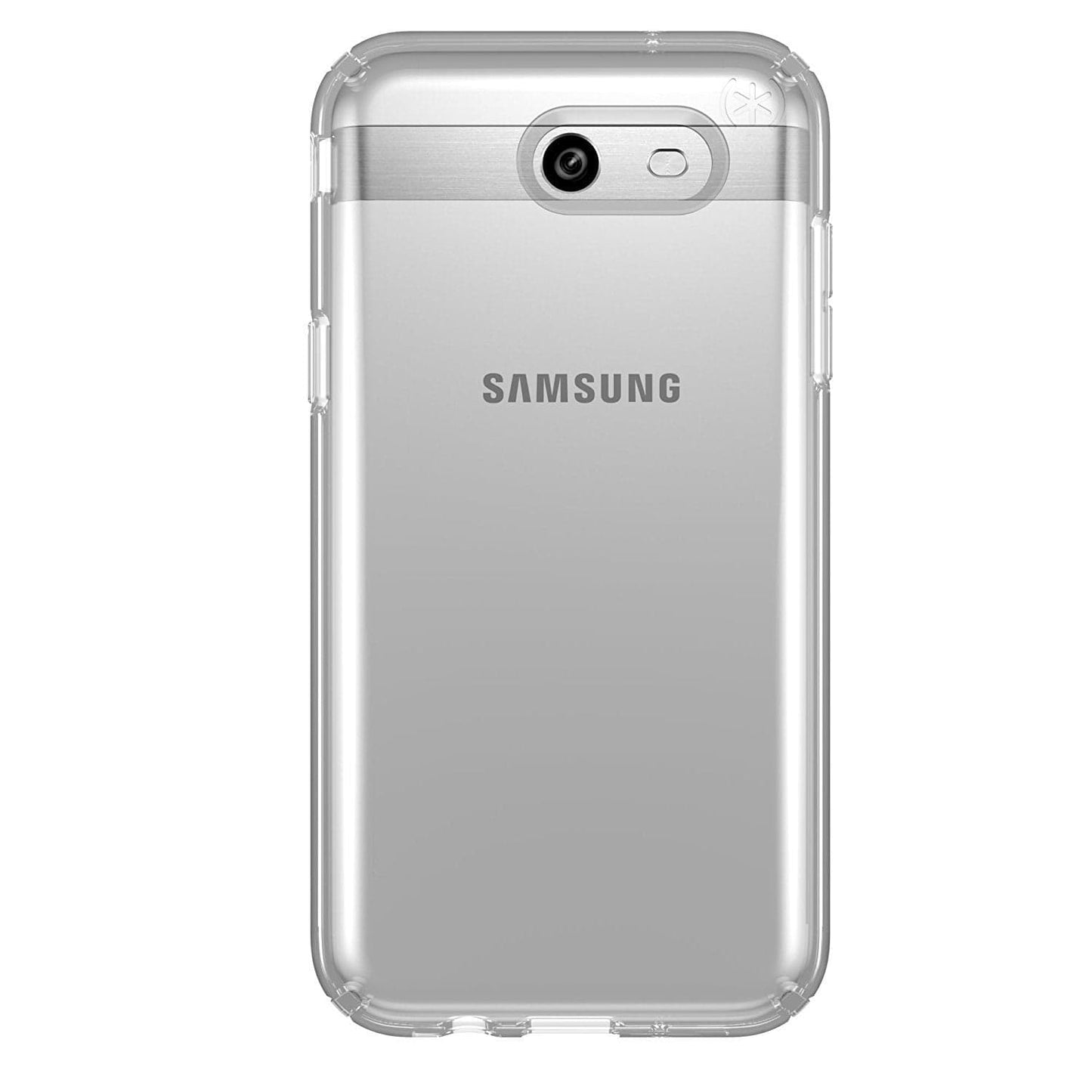 Speck Products Presidio Clear Case for Samsung J7 (2017) Smartphone, Clear/Clear