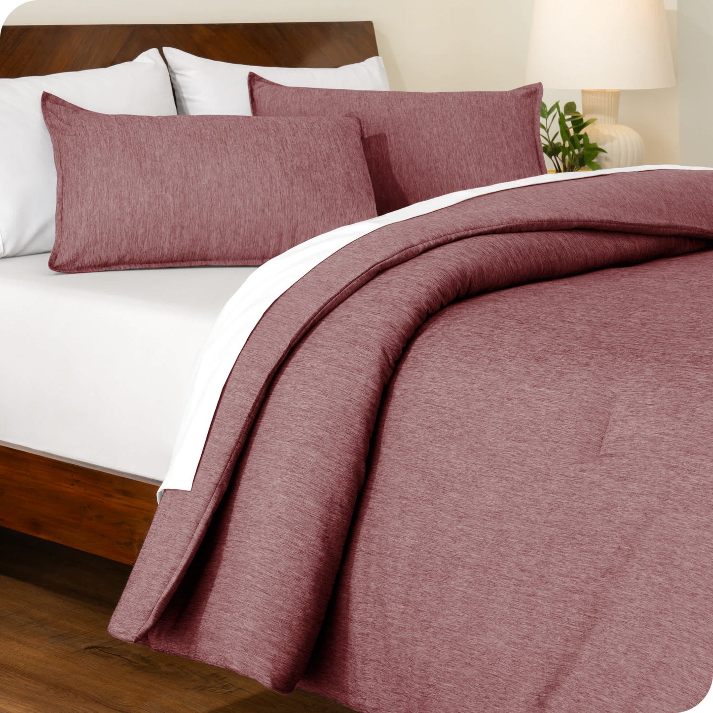 Heathered Rosewood-