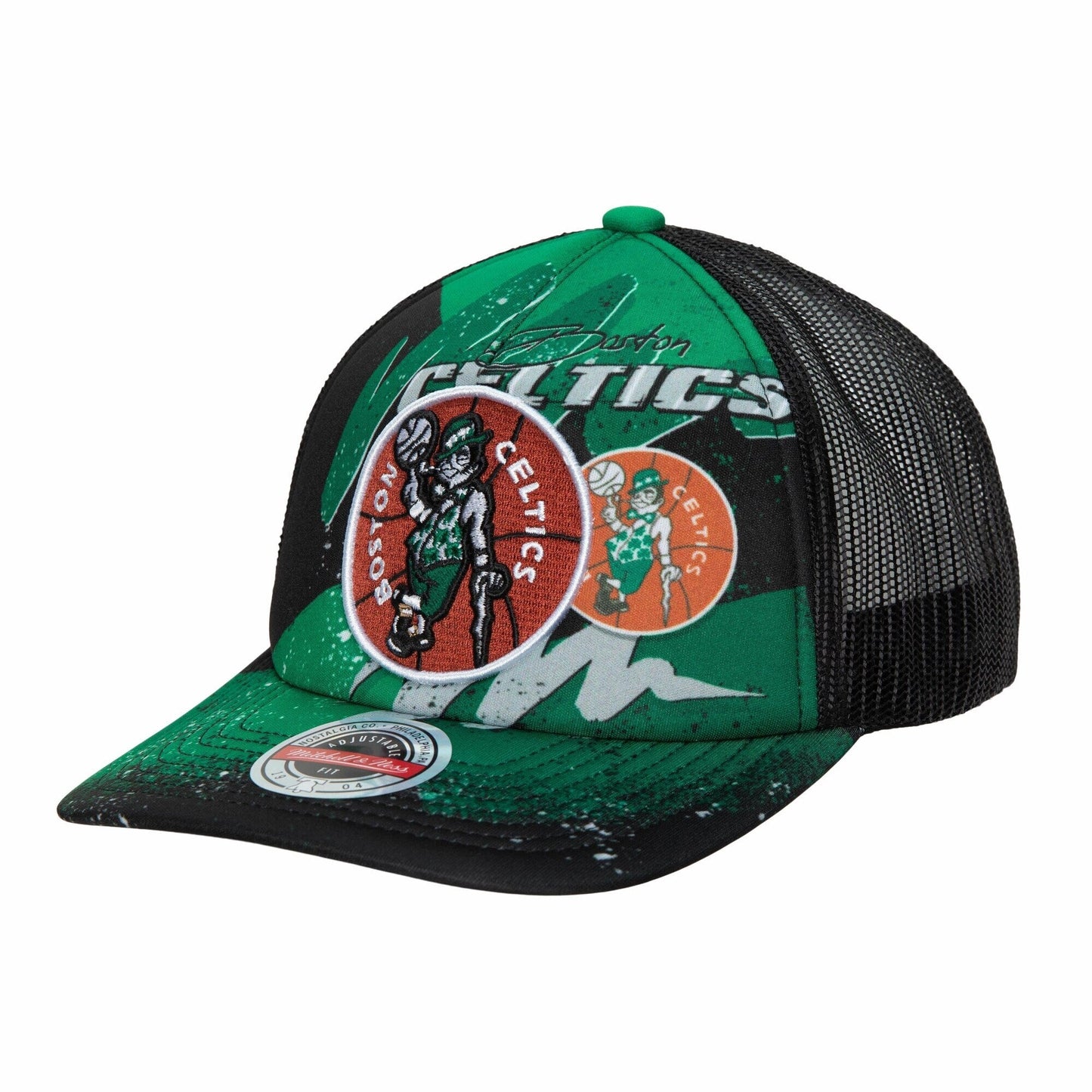 Mitchell & Ness Men's NBA Boston Celtics Hyper Trucker Snapback