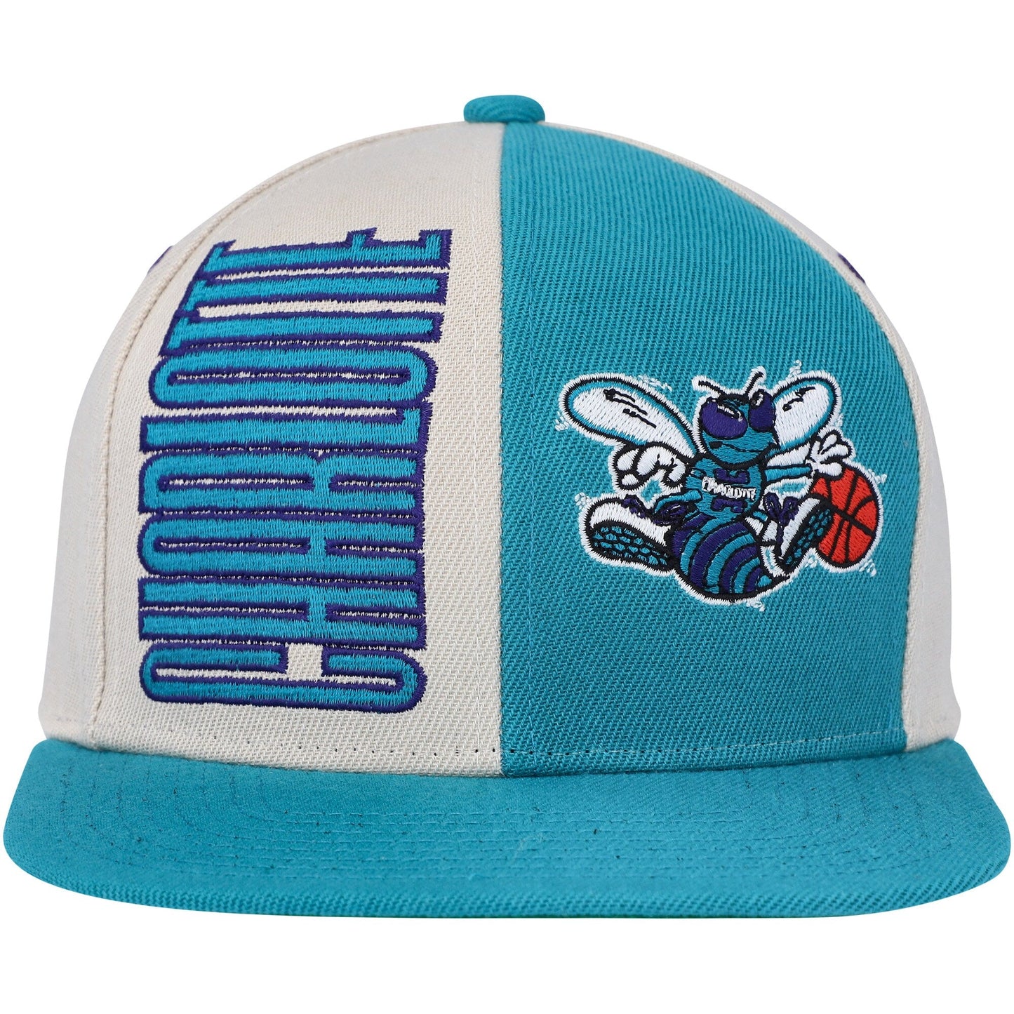 Mitchell & Ness Men's NBA Pop Panel Snapback Hwc Hornets Snapback Caps