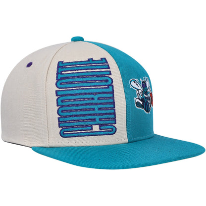Mitchell & Ness Men's NBA Pop Panel Snapback Hwc Hornets Snapback Caps