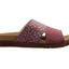Burgundy Ostrich