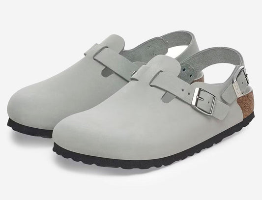 [1029429] Unisex Birkenstock Tokio Nubuck Leather (narrow Width)
