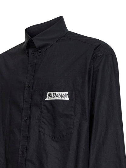 Shirt Masking Tape Black