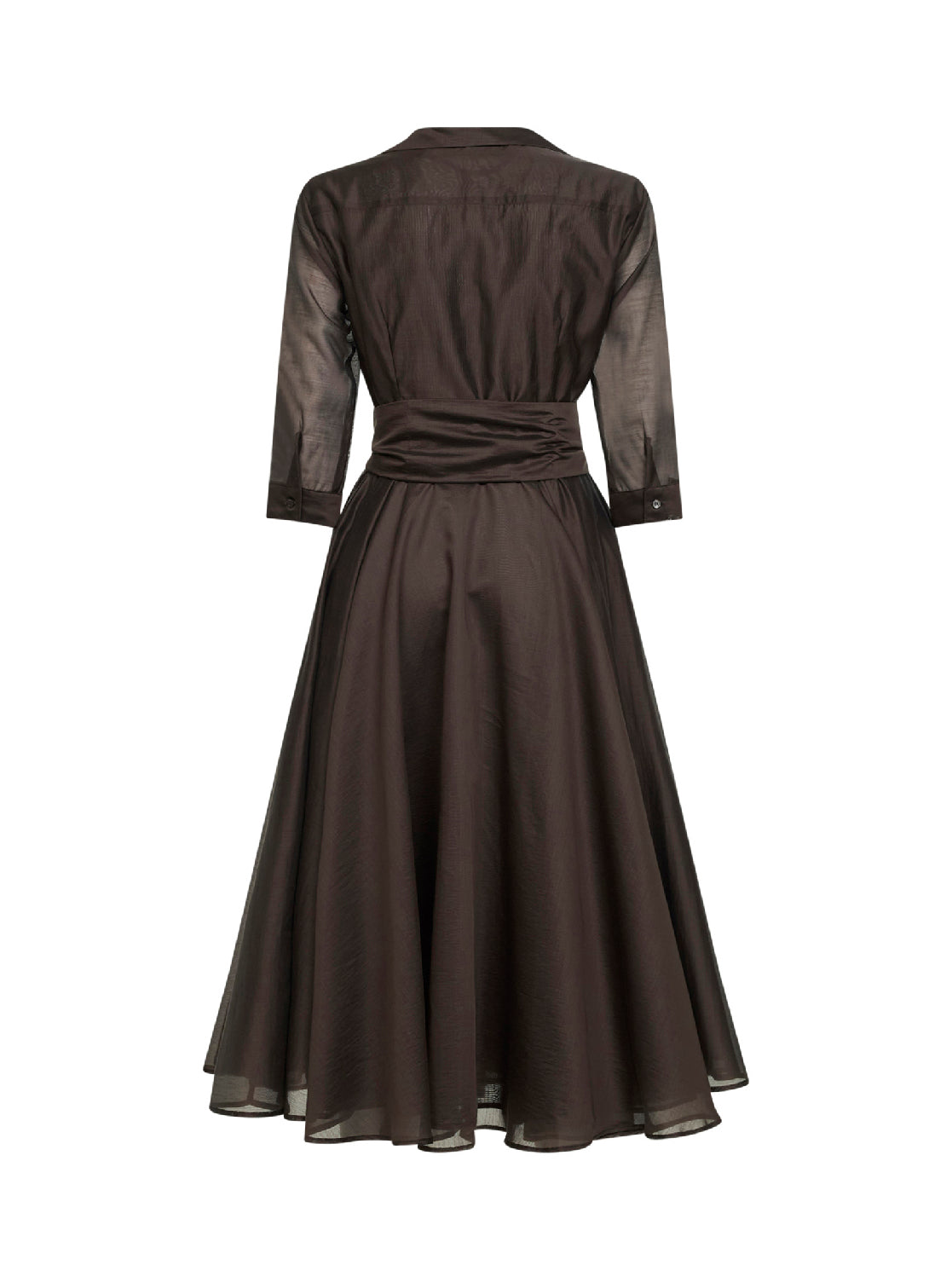 Midi Dress Alaky Brown