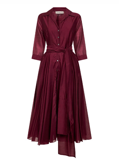 Shirtdress Allia Burgundy